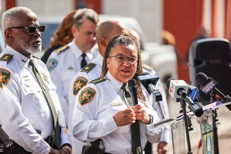 Photo Of Sheriff Susan Hutson was elected Orleans Parish Sheriff on December 11, 2021